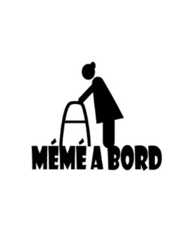 MEME A BORD 2126 Stickers   *