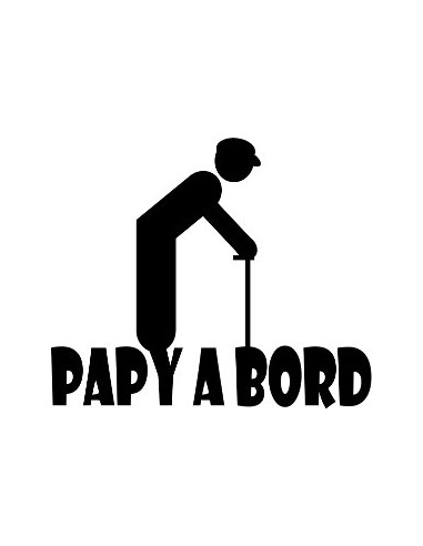 PAPY A BORD 1211 Stickers   *