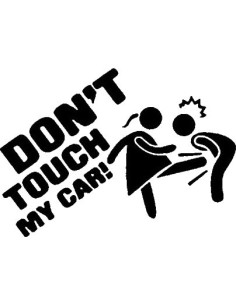 DONT TOUCH GIRL 122130 Stickers   *