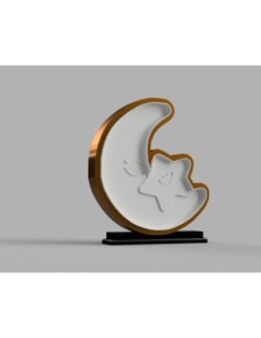 Lampe LUNE ETOILE