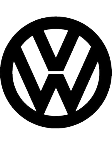 VW 2 VOLKSWAGEN LOGO STICKERS*