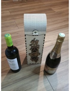Coffret Bois Vin ou Champagne