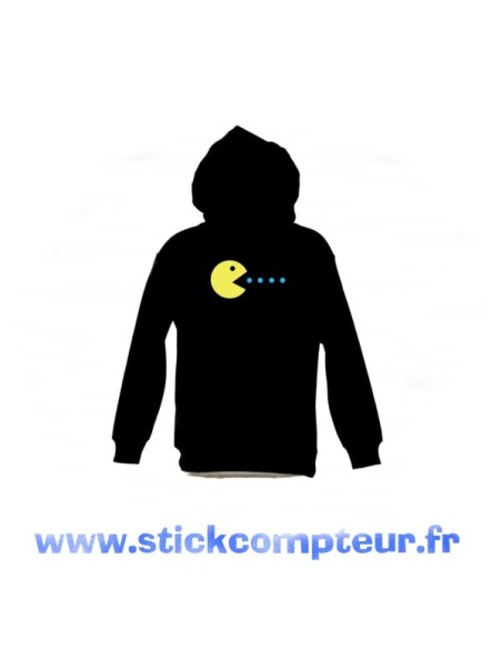 SWEAT-SHIRT capuche PAC MAN