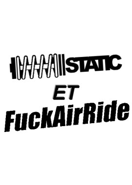 STICKERS SATIC ET FUCKAIRIDE