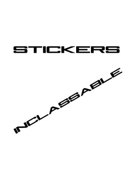 STICKERS INCLASSABLE